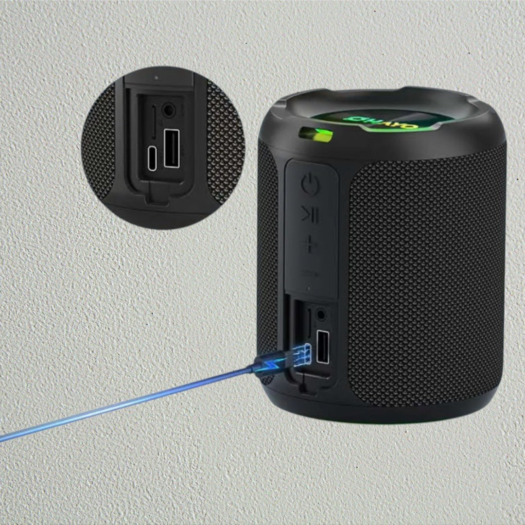 Ohayo X3 Altavoz Bluetooth Portátil 40W con Luces RGB