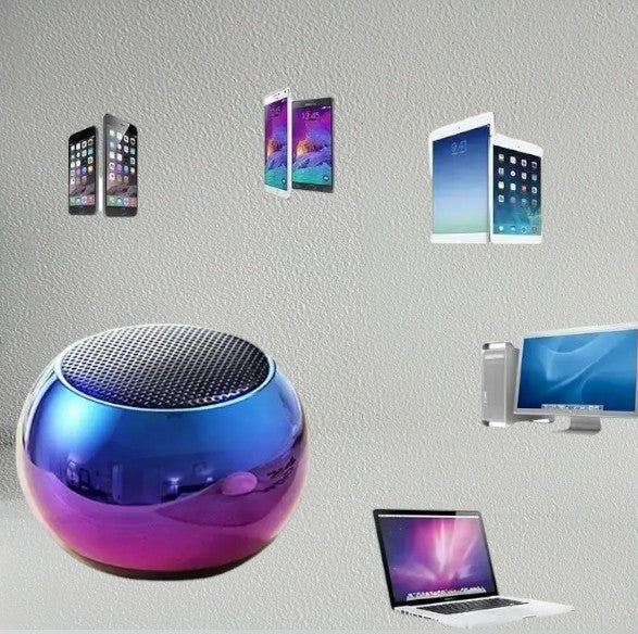 Altavoz Bluetooth M3 Flash Wireless, Dinamico, Compacto y Elegancia de Acero