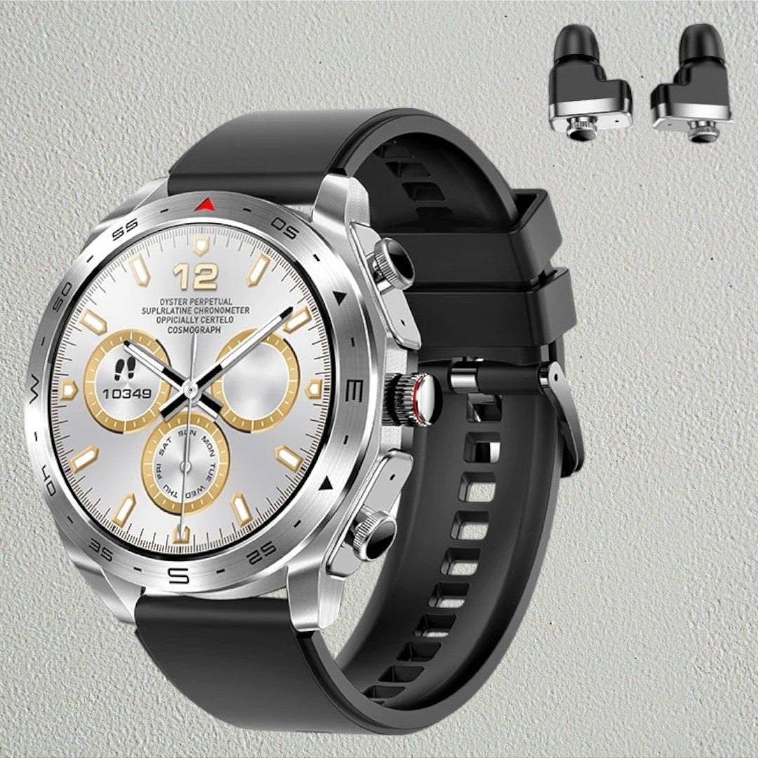Smartwatch TWS 2 en 1 – Reloj y Auriculares en un Solo Dispositivo