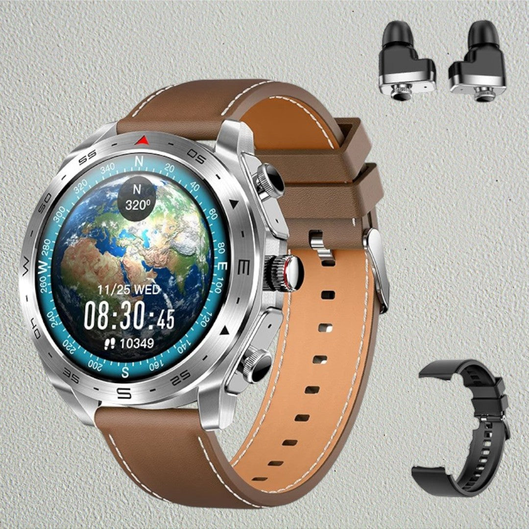 Smartwatch TWS 2 en 1 – Reloj y Auriculares en un Solo Dispositivo