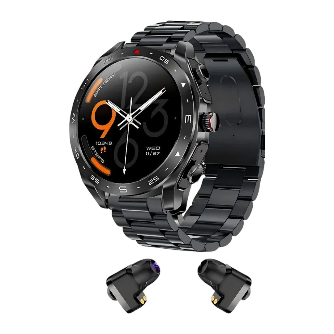 Smartwatch TWS 2 en 1 – Reloj y Auriculares en un Solo Dispositivo