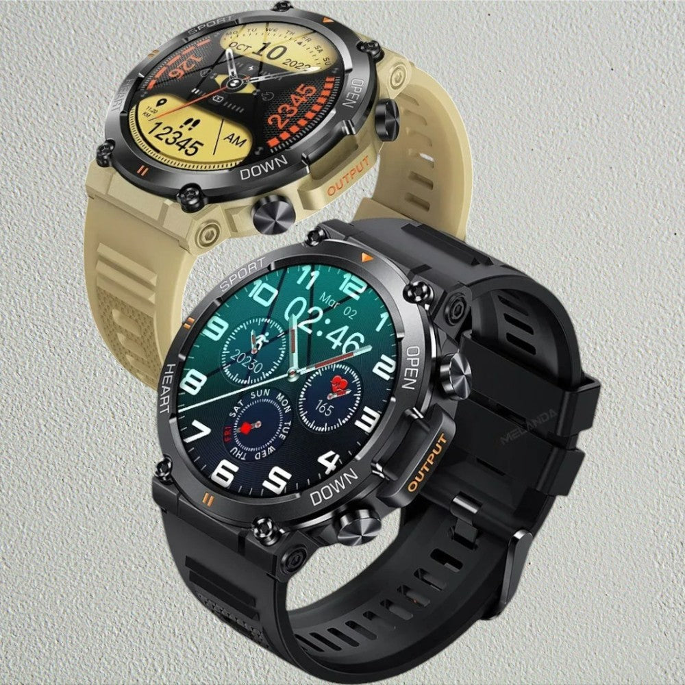 Smartwatch MEVADEN K56 Deportivo, Monitor de Salud y Llamadas Bluetooth HD