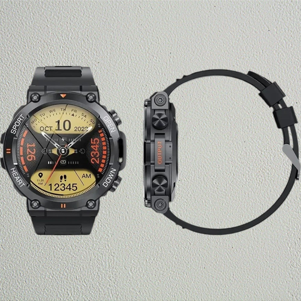 Smartwatch MEVADEN K56 Deportivo, Monitor de Salud y Llamadas Bluetooth HD
