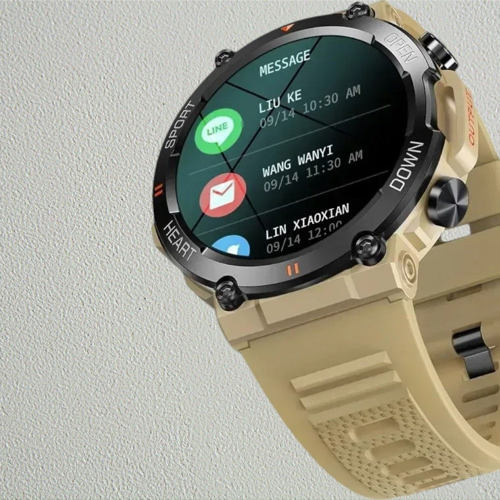 Smartwatch MEVADEN K56 Deportivo, Monitor de Salud y Llamadas Bluetooth HD