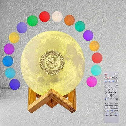 Lámpara Bluetooth Corán: Luz Nocturna y Audio Espiritual