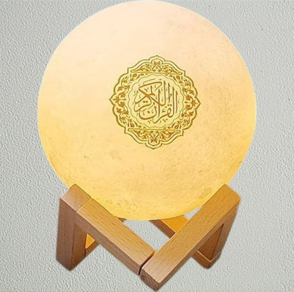 Lámpara Bluetooth Corán: Luz Nocturna y Audio Espiritual