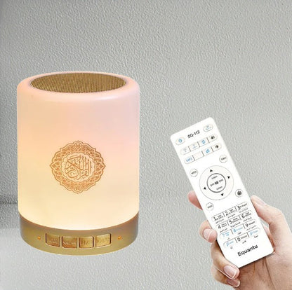 Lámpara Bluetooth Corán: Luz Nocturna y Audio Espiritual