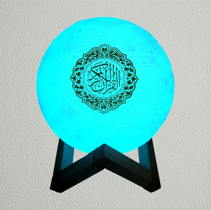 Lámpara Bluetooth Corán: Luz Nocturna y Audio Espiritual