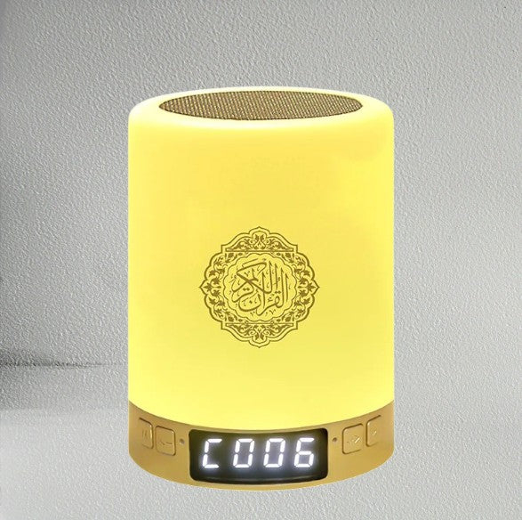 Lámpara Bluetooth Corán: Luz Nocturna y Audio Espiritual