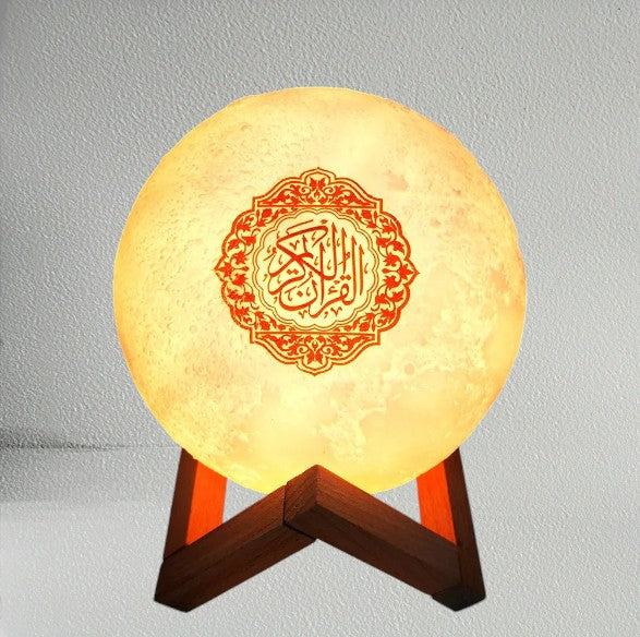 Lámpara Bluetooth Corán: Luz Nocturna y Audio Espiritual