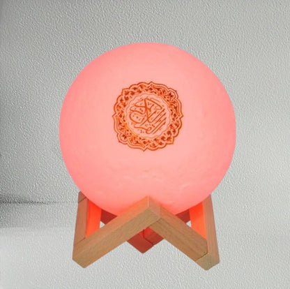 Lámpara Bluetooth Corán: Luz Nocturna y Audio Espiritual