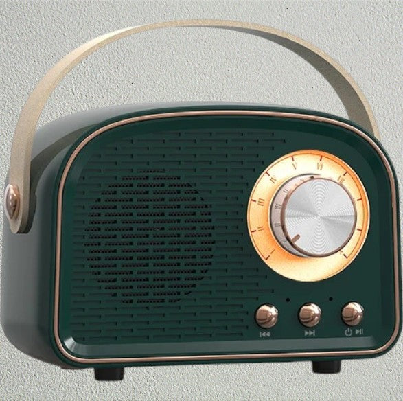 Altavoz Retro Bluetooth DW21 Estilo Clásico y Sonido Premium