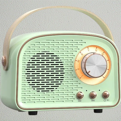 Altavoz Retro Bluetooth DW21 Estilo Clásico y Sonido Premium