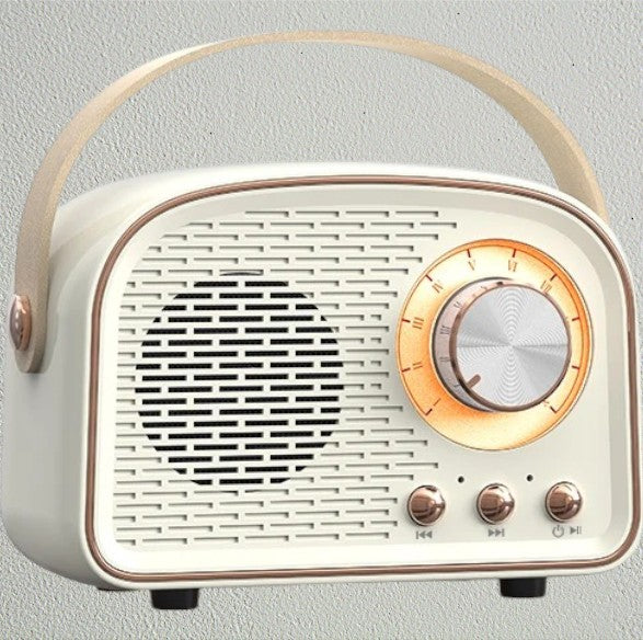 Altavoz Retro Bluetooth DW21 Estilo Clásico y Sonido Premium