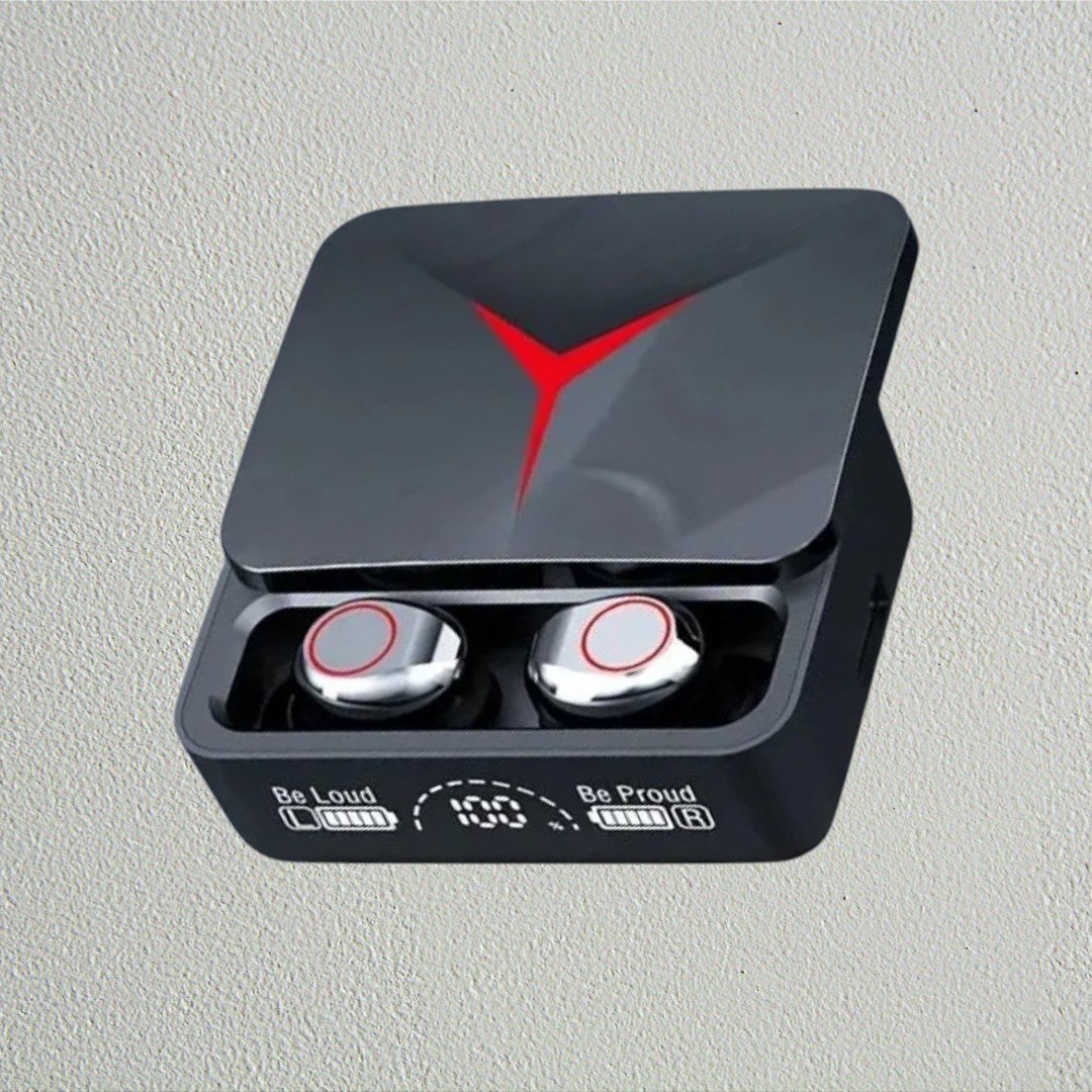 Auriculares Bluetooth 5.3 TWS M90 Cubierta Deslizante, Gaming y Deporte