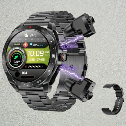 Smartwatch TWS 2 en 1 – Reloj y Auriculares en un Solo Dispositivo