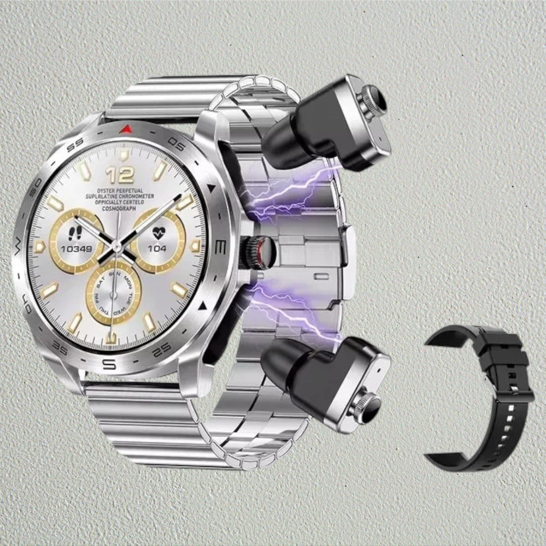 Smartwatch TWS 2 en 1 – Reloj y Auriculares en un Solo Dispositivo