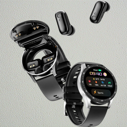 X7 2 en 1 Smartwatch con Auriculares Bluetooth y Monitor de Salud