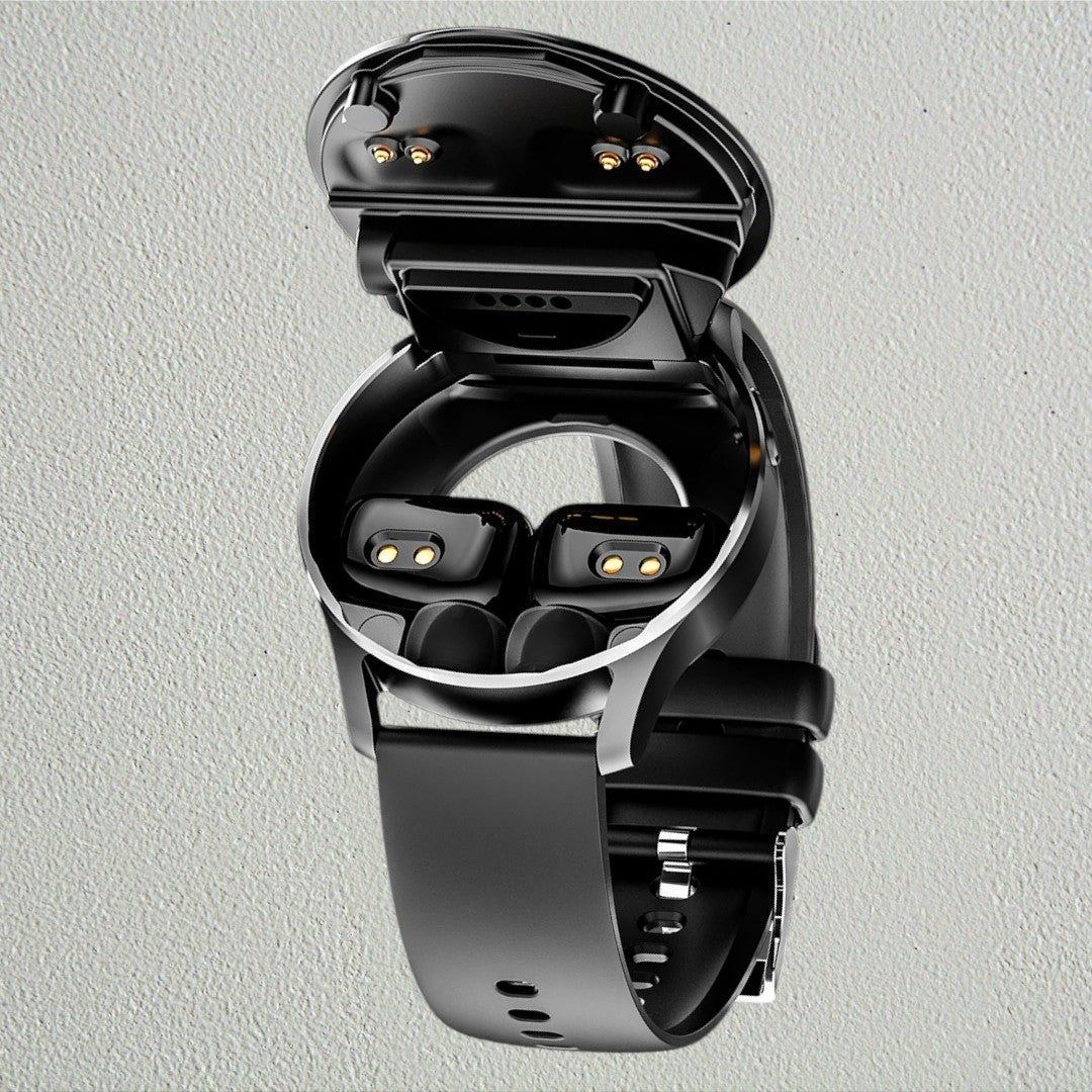 X7 2 en 1 Smartwatch con Auriculares Bluetooth y Monitor de Salud