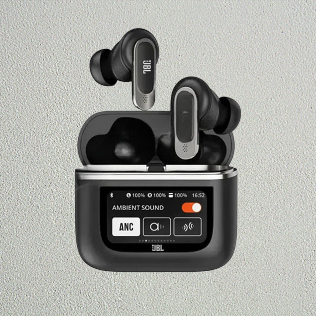 Auriculares Bluetooth JBL Tour Pro 2  Cancelación de Ruido y Caja LED