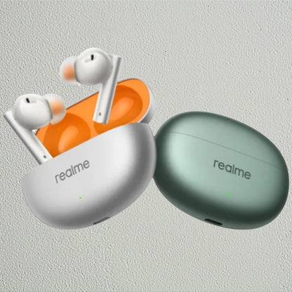 Auriculares Bluetooth 5.3 Realme Buds Air 6  Cancelación de Ruido 40H de Batería