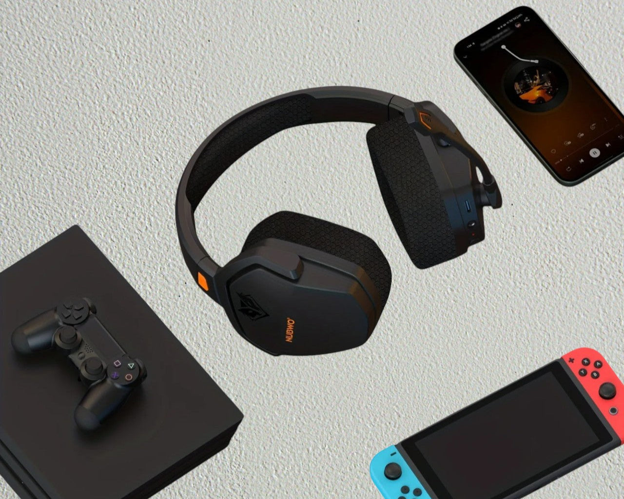 Auriculares Gaming NUBWO G06  Inalámbricos y Cableados Cancelación de Ruido