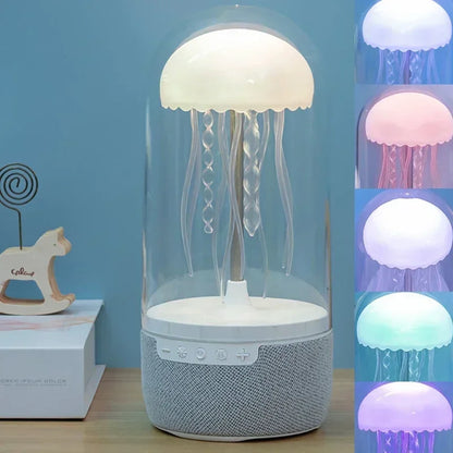 Lámpara de medusas creativa con Altavoz Bluetooth