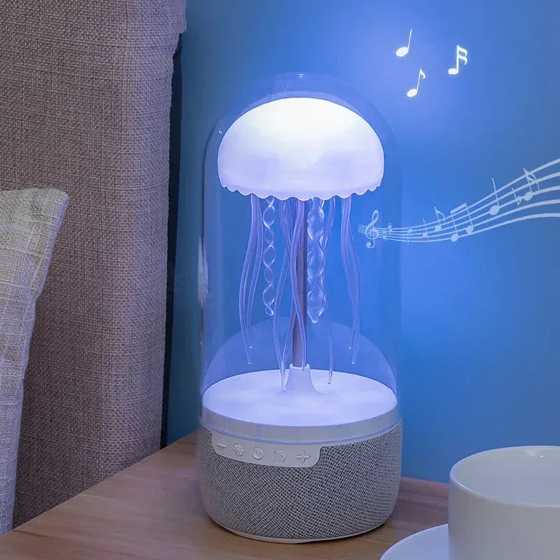 Lámpara de medusas creativa con Altavoz Bluetooth