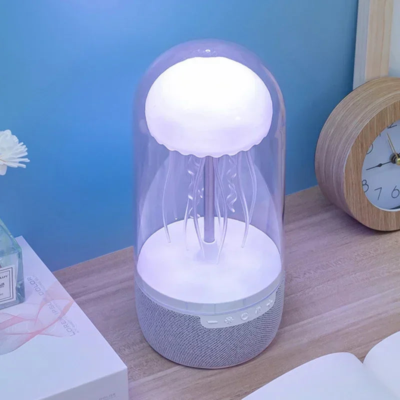 Lámpara de medusas creativa con Altavoz Bluetooth
